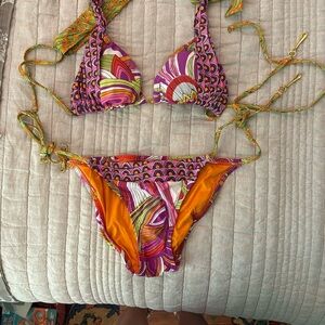 Trina Turk Colorful Patterned Swimwear